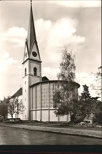 Singen Hohentwiel Kirche Sankt Peter und Paul Kat. Singen (Hohentwiel)