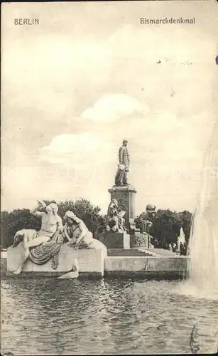 Berlin Bismarckdenkmal Kat. Berlin