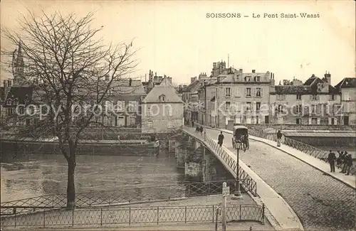 Soissons Aisne Pont Saint Waast Kat. Soissons