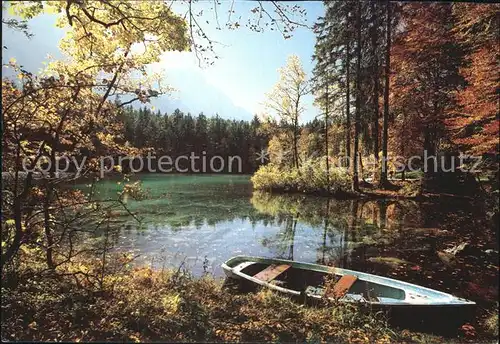 Garmisch Partenkirchen Badersee Boot Kat. Garmisch Partenkirchen