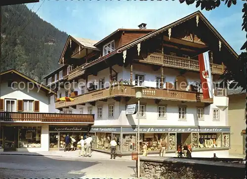 Mayrhofen Zillertal Kaufhaus Fremdenheim Pramstaller Kat. Mayrhofen