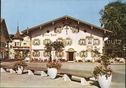 Oberammergau Hotel Alte Post Kat. Oberammergau