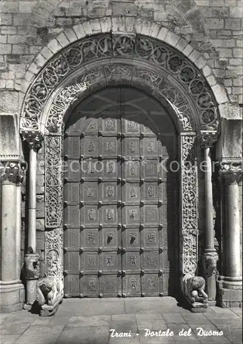 Trani Portale del Duomo