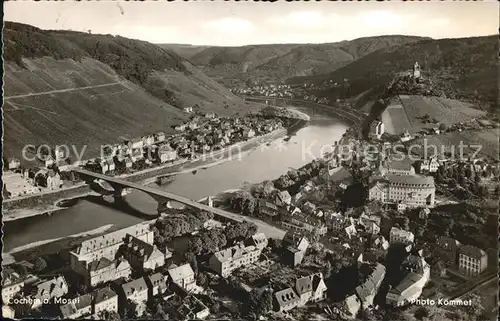 Cochem Mosel Teilansicht Kat. Cochem