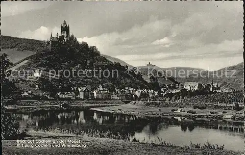 Cochem Mosel Burg Winnenburg Kat. Cochem