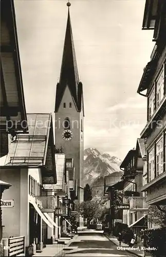 Oberstdorf Kirchstrasse Kat. Oberstdorf