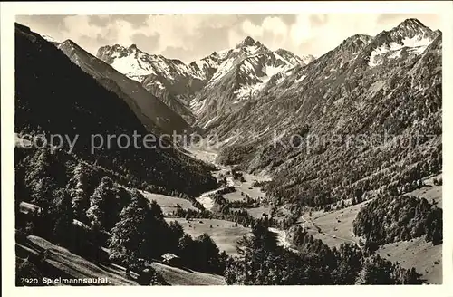 Spielmannsau Tal Kat. Oberstdorf