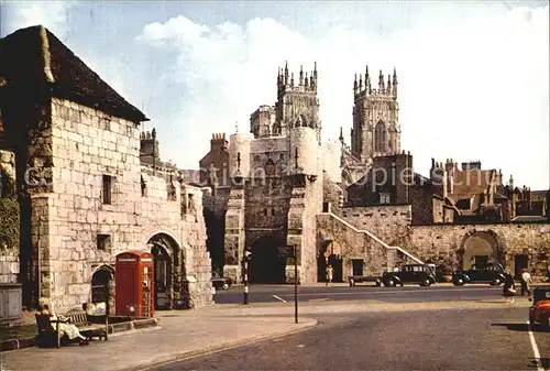 York UK Bootham Bar Kat. York