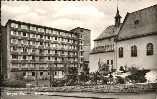 Bingen Rhein Krankenhaus  Kat. Bingen am Rhein