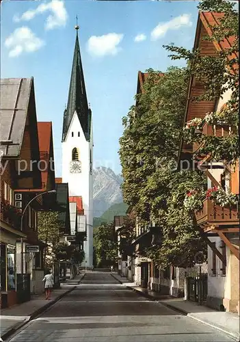 Oberstdorf Kirchstrasse Kat. Oberstdorf