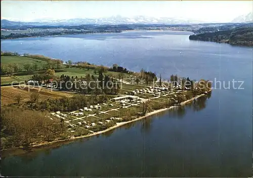 Tettenhausen Campingplatz Segelbootliegeplatz Gut Horn Waginger See Kat. Waging a.See