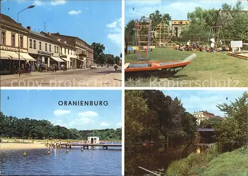 Oranienburg Strasse des Friedens Kindergarten Rosa Thaelmann Bad Lehnitzsee Kat. Oranienburg