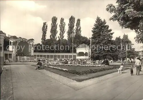 Goehren Ruegen Musikpavillon Park Kat. Goehren Ostseebad Ruegen