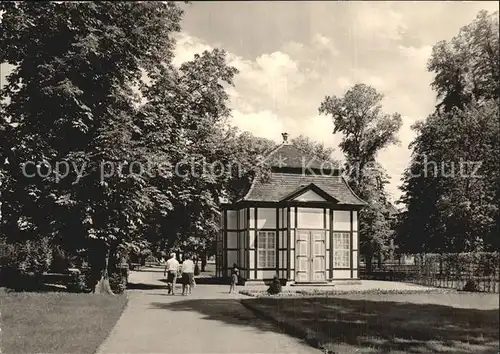 Bad Lauchstaedt Historische Kuranlagen Herzogspavillon Kat. Bad Lauchstaedt