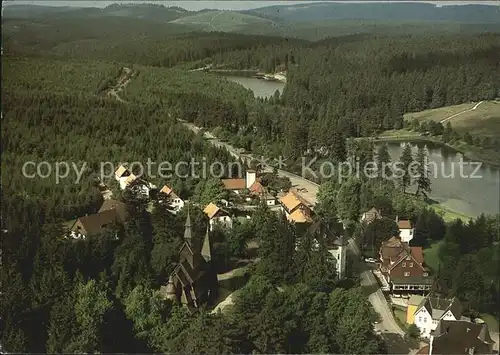 Hahnenklee Bockswiese Harz Fliegeraufnahme Kat. Goslar