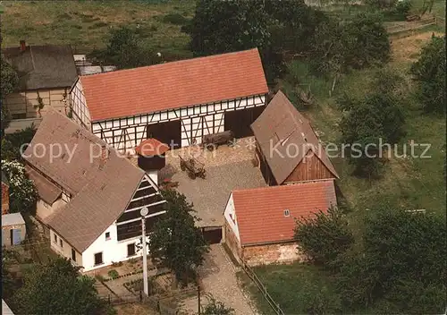 Wyhra Neukirchen Volkskundemuseum Fliegeraufnahme