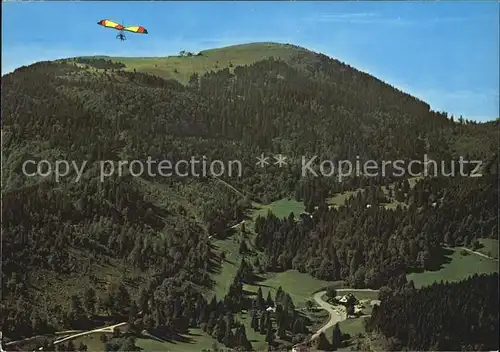 Schoenau Schwarzwald Belchen Drachenflieger Kat. Schoenau im Schwarzwald