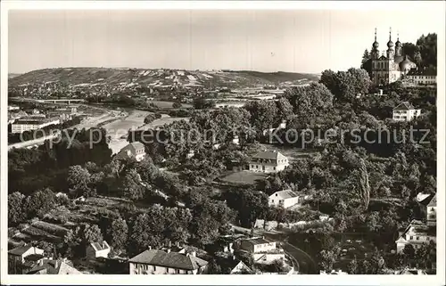 Wuerzburg Kaeppele mit Blick ins Maintal Kat. Wuerzburg