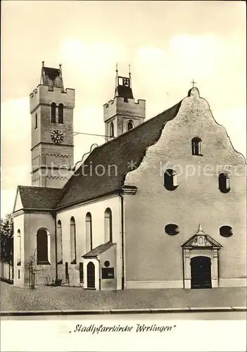 Wertingen Stadtpfarrkirche Kat. Wertingen