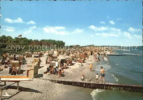 Hohwacht Ostseebad Strand Kat. Hohwacht (Ostsee)