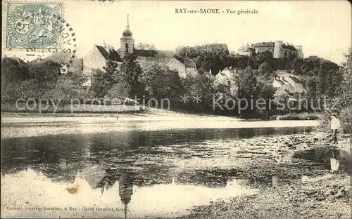 Ray sur Saone Vue generale Bords de la riviere Kat. Ray sur Saone