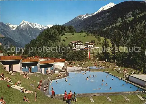 Finkenberg Tirol Freischwimmbad  Kat. Finkenberg