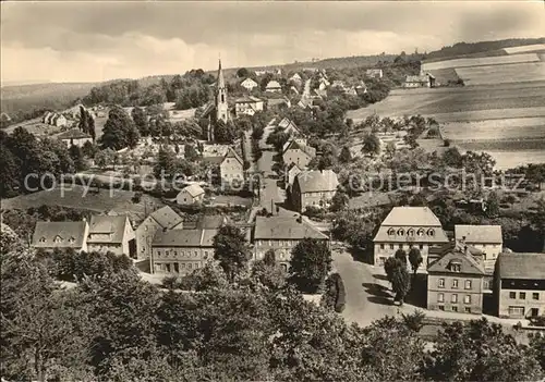 Berggiesshuebel Kirchstrasse  Kat. Bad Gottleuba Berggiesshuebel