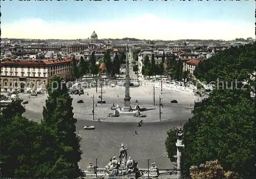 Roma Rom Piazza del Popolo Kat. 