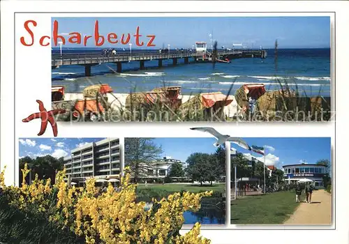 Scharbeutz Ostseebad Seebruecke Park  Kat. Scharbeutz