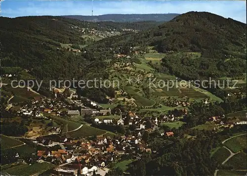 Sasbachwalden Fliegeraufnahme Kat. Sasbachwalden