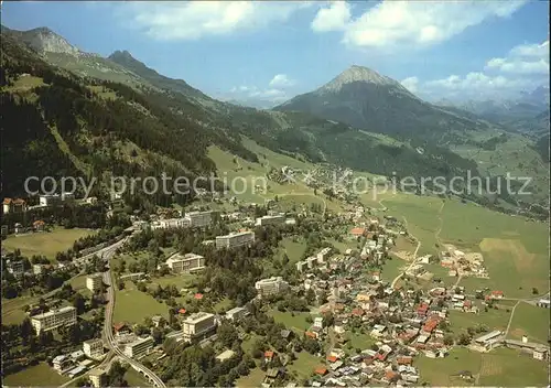 Leysin Fliegeraufnahme Kat. Leysin