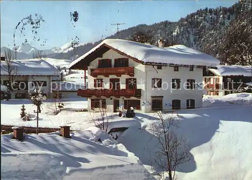 Reit Winkl Gaestehaus Lofertal  Kat. Reit im Winkl