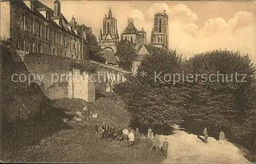 Laon Aisne Cathedrale Kathedrale Kat. Laon