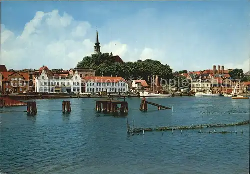 Kappeln Schlei Teilansicht Kat. Kappeln