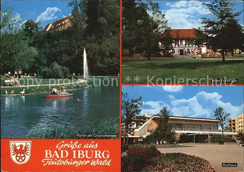 Bad Iburg Kneippheilbad Altes Forsthaus Kurhaus Kat. Bad Iburg