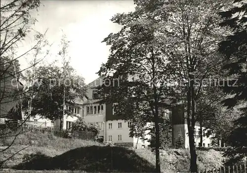 Kretscham Rothensehma Genesungsheim Kat. Oberwiesenthal