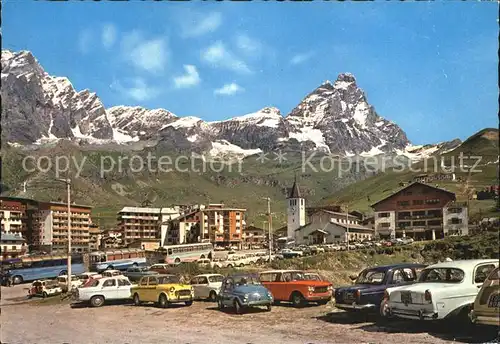 Cervinia Aosta Panorama e Mt Cervinio Kat. Aosta