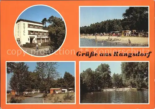 Rangsdorf Camping Strand Kat. Rangsdorf