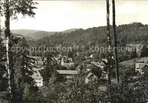 Thueringen Region Blick vom Panoramaweg Kat. Erfurt