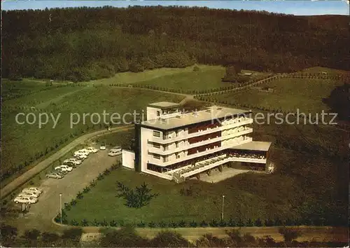 Bad Marienberg Fliegeraufnahme Kurhotel Wildpark