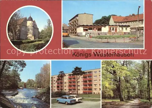 Koenigs Wusterhausen Tiergarten Jagdschloss  Neue Muehle Kat. Koenigs Wusterhausen