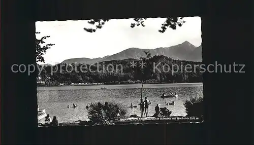 Klopeinersee Badestelle Kat. Oesterreich