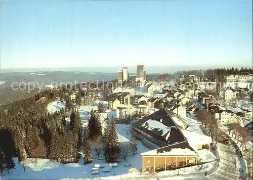 Oberhof Thueringen Fliegeraufnahme Kat. Oberhof Thueringen