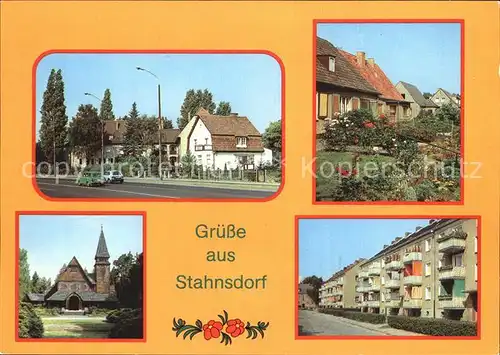 Stahnsdorf Heinrich Ziller Strasse Kat. Stahnsdorf