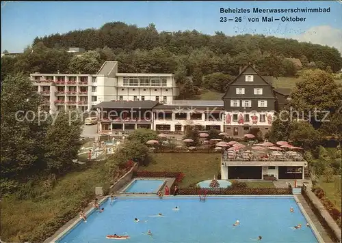 Gras Ellenbach Kurhotel Siegfriedbrunnen Kat. Grasellenbach