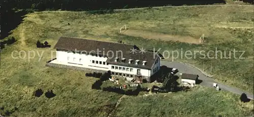 Hoherodskopf Fliegeraufnahme Jugendherberge Kat. Schotten