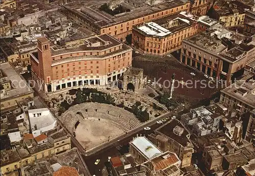 Lecce Fliegeraufnahme Piazza S. Oronzo Kat. Lecce