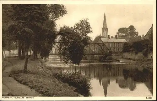 Morpeth Castle Morpeth Oldgate Bridge / Castle Morpeth /Northumberland