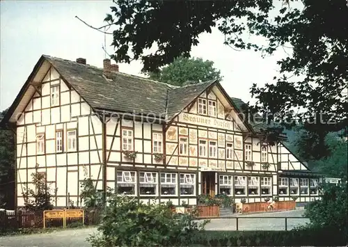 Neuhaus Solling Hotel Brauner Hirsch  Kat. Holzminden