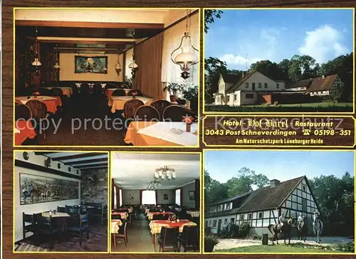 Schneverdingen Hotel Restaurant Hof Barrl Kat. Schneverdingen